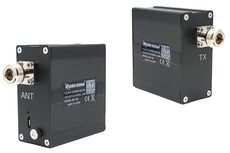 Последняя версия Surecom SW-102 125-525Mhz VHF/УКВ внешняя антенна Мощность и КСВ MeterDigital VHF/UHF