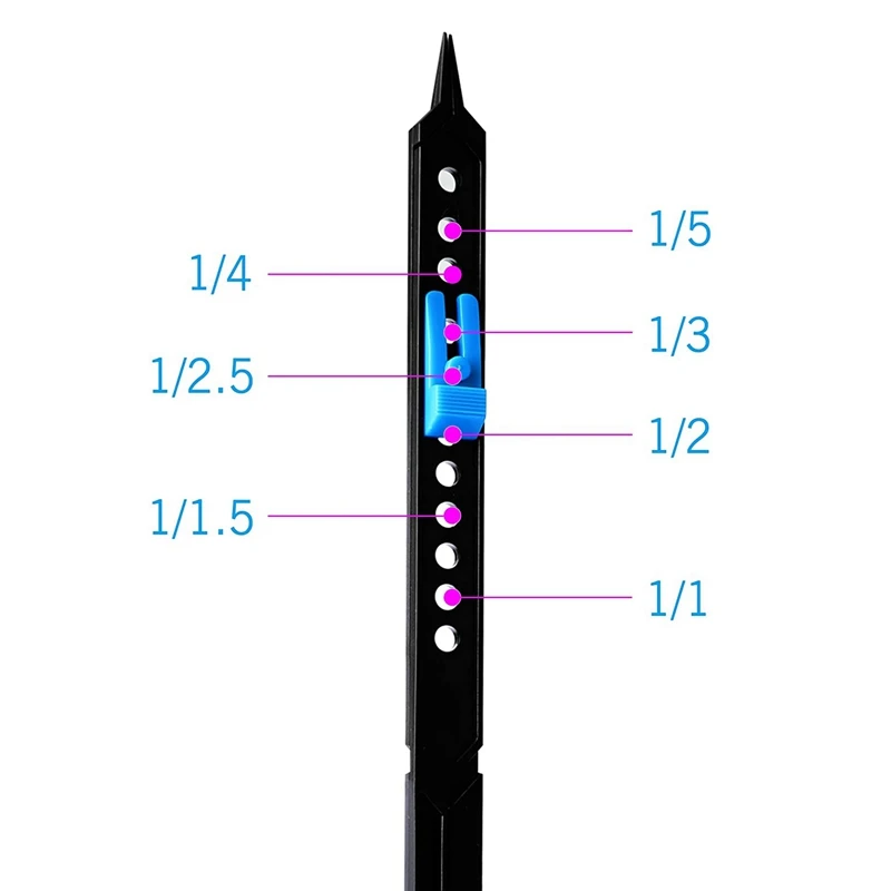 Инструмент для рисования пропорционального разделителя регулируемый