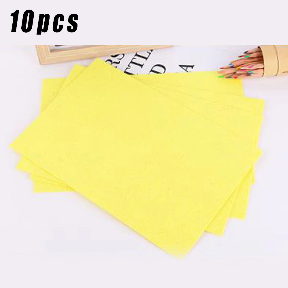 10pcs Yellow 10 шт. блестящая бумага для скрапбукинга EVA мягкие губки бумага для рукоделия Ручная работа для детей сделай сам ручная работа Золотая бумага флэш-Пена наклейки - Цвет: 10pcs Yellow