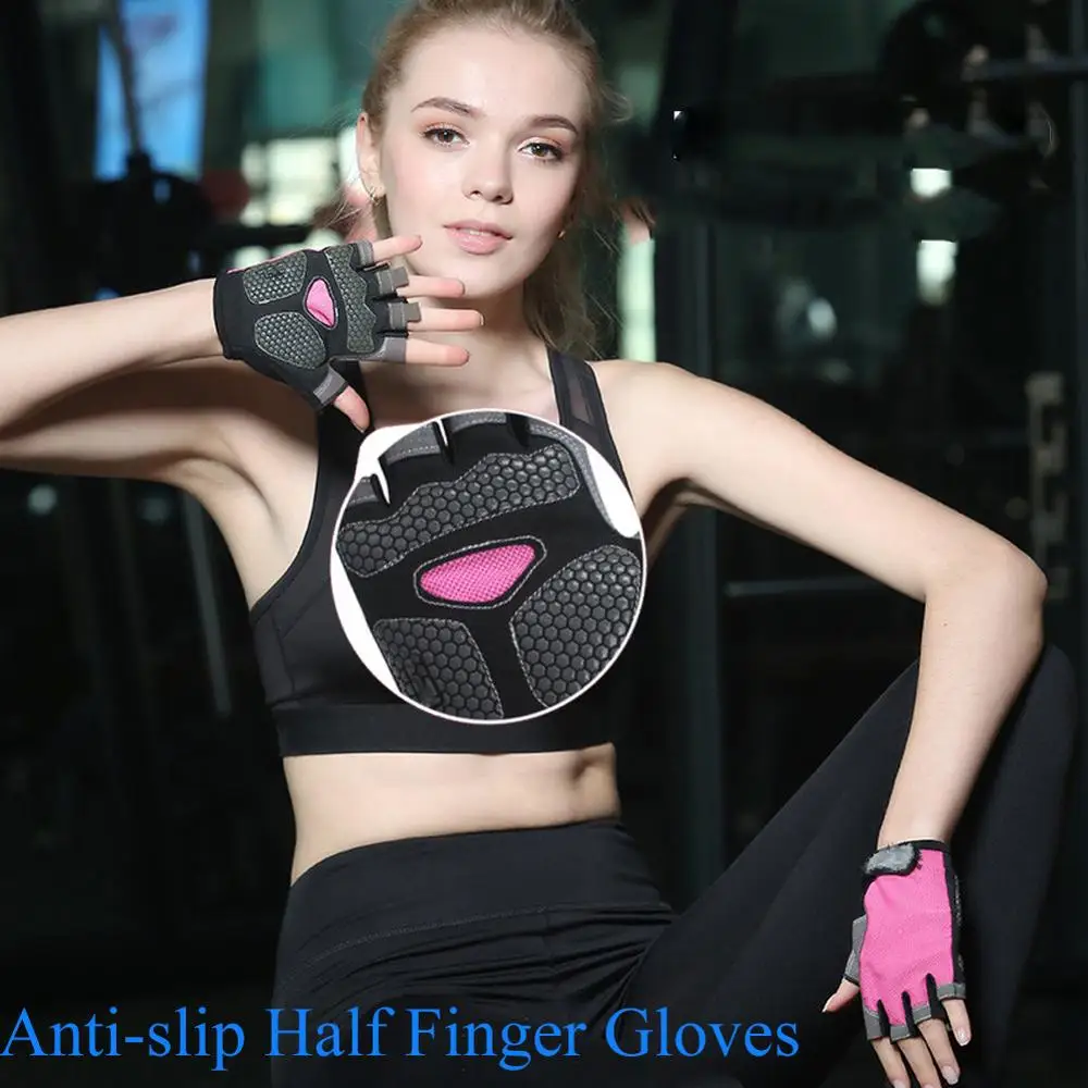 

2020Half Finger Cycling Gloves Slip Sweat Gel Bicycle Riding Gloves Shock MTB Road Mountain Bike Sports Gloves Cycling Equipment