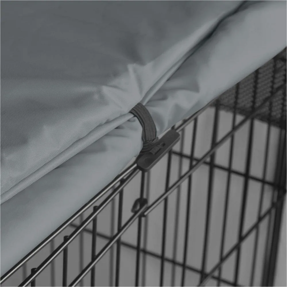 

Hot Sale Large Dog Cage Cover Waterproof Dustproof Pet Accessory Foldable Outdoor Puppy Cat Kennel House Crate Protective Cover