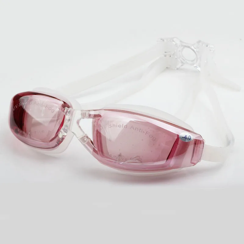 Профессиональные силиконовые очки для плавания водонепроницаемые