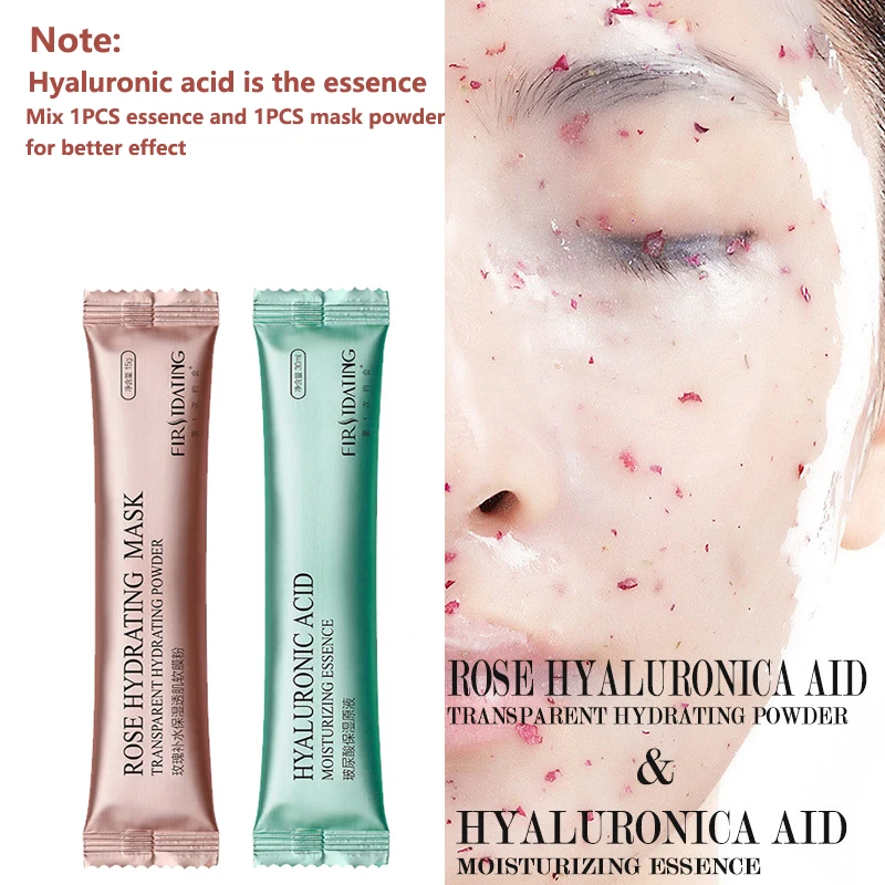 40 шт. гидро маска-желе порошок Гиалуроновая кислота против старения морщин
