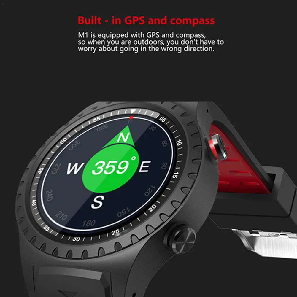 SMA-M1 gps спортивные часы Bluetooth Вызов мульти-спортивный режим компас высота Спорт на открытом воздухе Смарт часы
