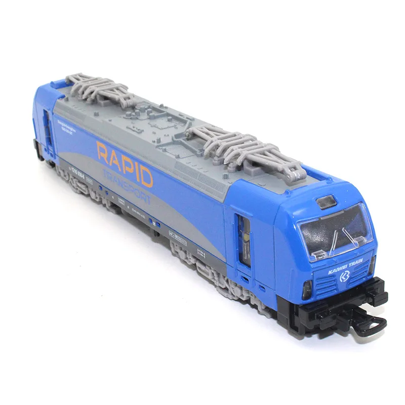 1:32 Train model kids toys Metal material car Sound and light pull back Toy train | Railed/Motor/Cars/Bicycles