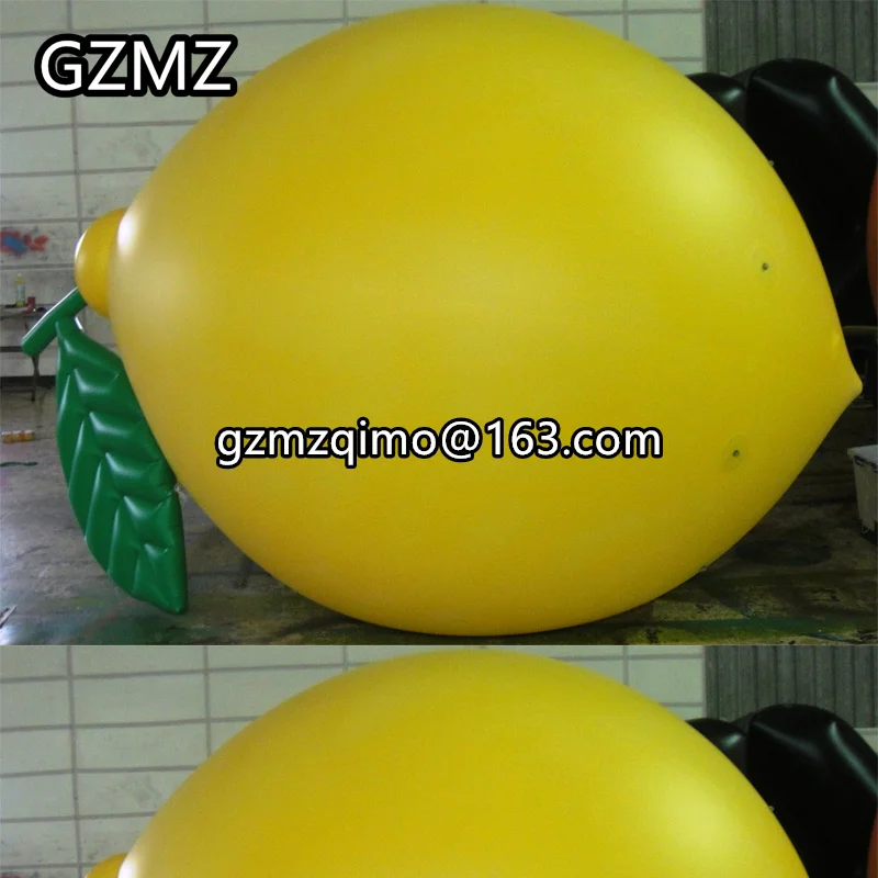 

Гигантский надувной шар MZQM в виде фруктов, лимон, гигантский надувной лимон, копия для рекламы