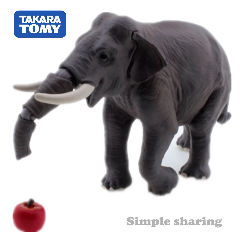 Takara Tomy Tomica Ania приключения с животными как 33 Азиатский слон литые детские игрушки