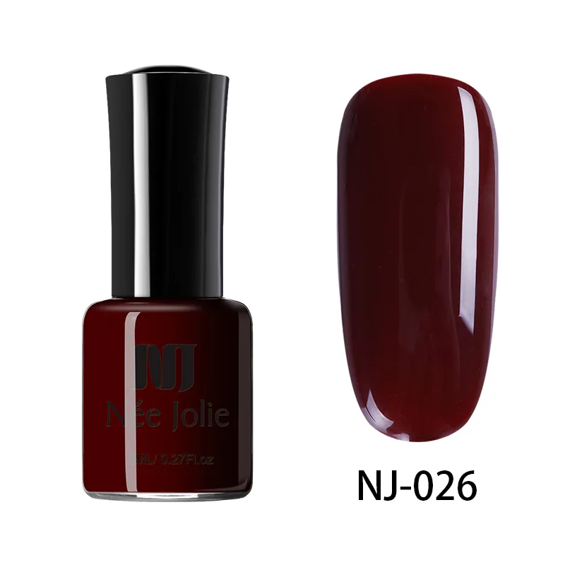 NJP-026 NEE JOLIE 8 мл Лак для ногтей чистая серия лак для ногтей Блестящий зеркальный матовый эффект лак для ногтей 66 цветов - Цвет: NJP-026