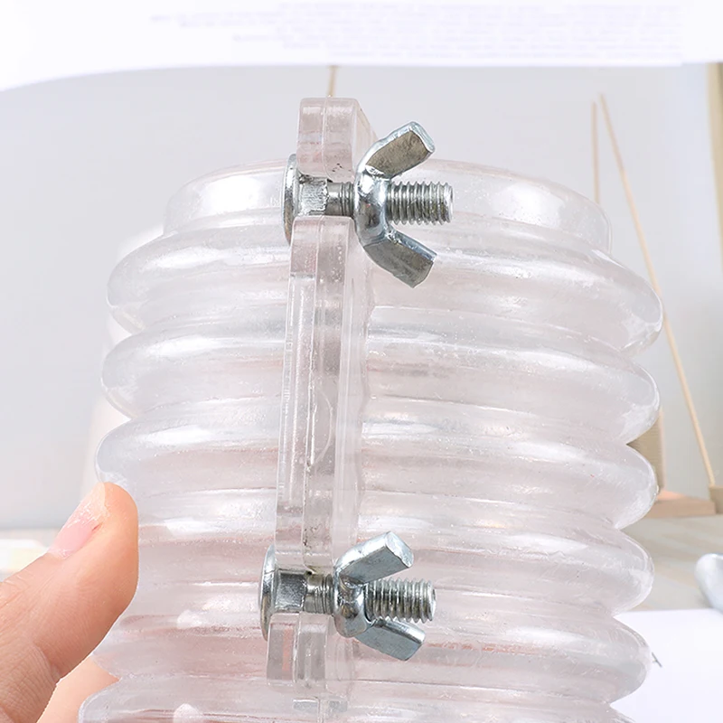 DIY ручной работы спиральные столбчатые формы для свечей цилиндрические diy