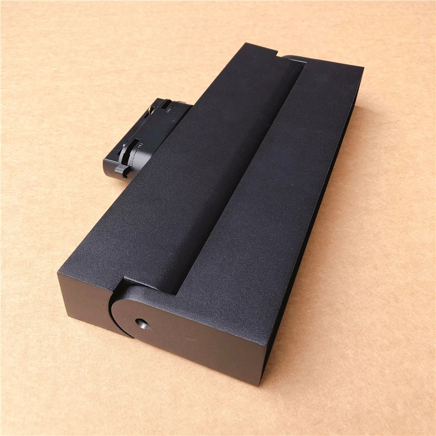 Алюминий 20W Светодиодный Трековый светильник рельс Точечный AC110V 220V Потолочная