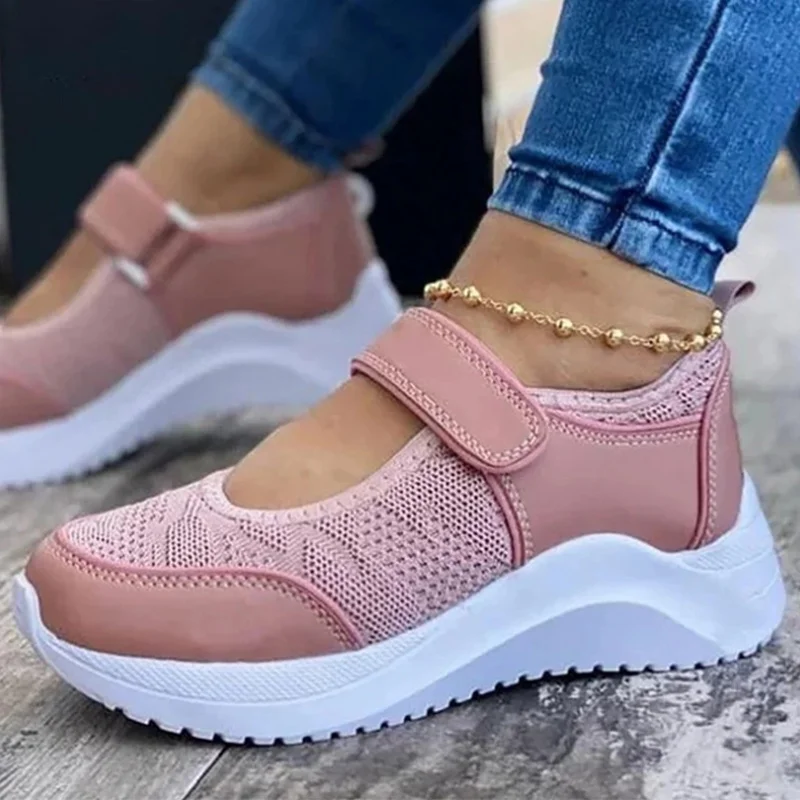 

Women Casual Shoes Sneakers Women Shoes 2021 Mesh Breathable Platform Chaussure Femme Non Slip Sport Feminino Shoes 2021 New