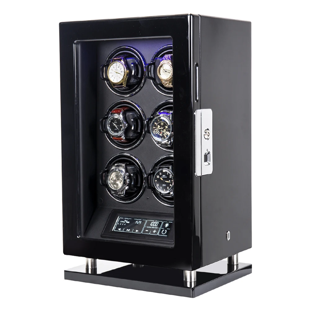 XTELARY Новейшие 6 слотов для карт определение отпечатка пальца заводчик часов (YLK20