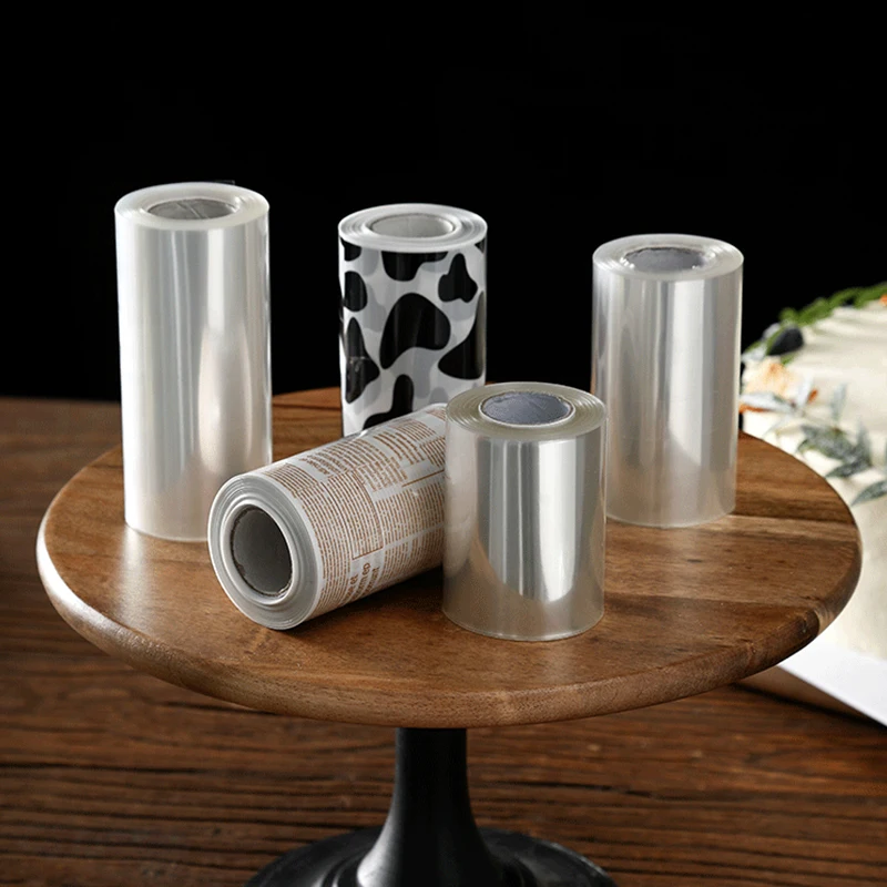 

1 Roll Cake Surround Film Cake Collar Kitchen Acetate Cake Chocolate Candy For Baking Durable 8cm*10m/10cm*10m cake mold