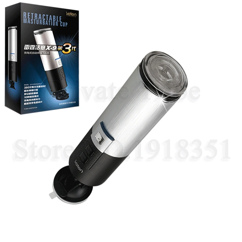 Автоматическая поршневая телескопическая Вагина настоящая Мужской мастурбатор