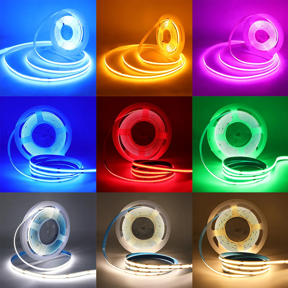 Светодиодная ленсветильник с монолитным блоком светодиодов 320 светодиодов/м