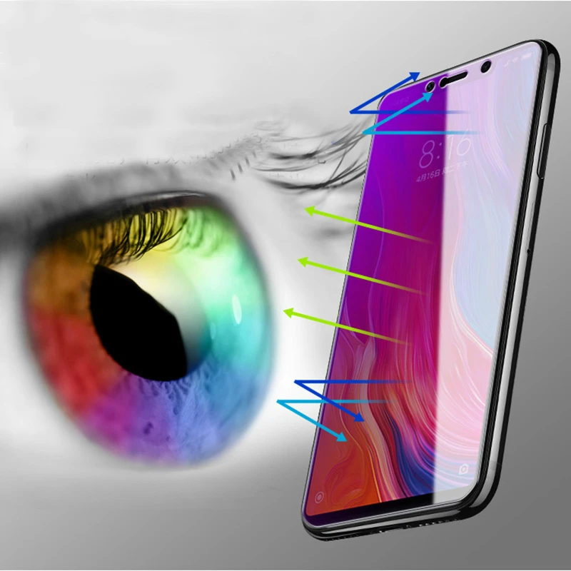 Закаленное стекло с защитой от синего излучения для Xiaomi Mi8 8SE 8Pro Защитное экрана 8