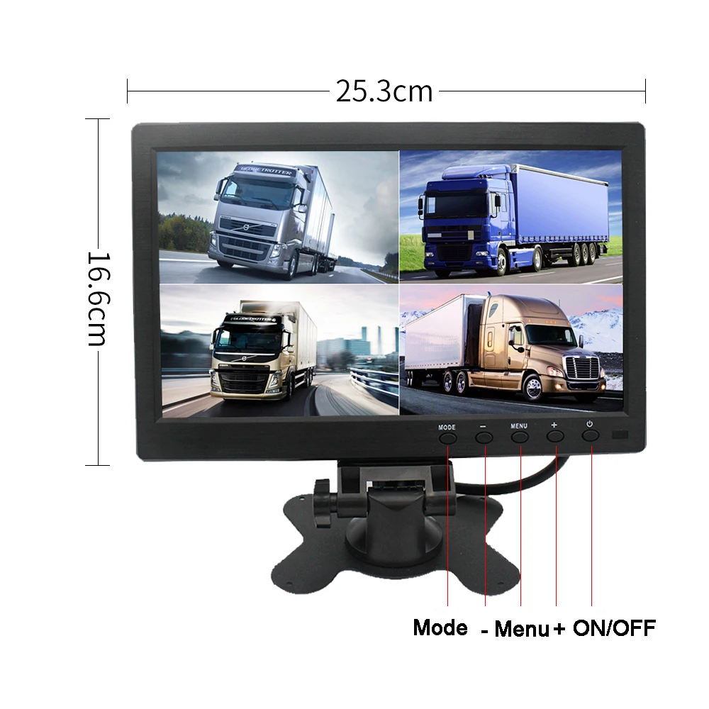 10 inch IPS Display Screen 1080P Car Rear View Camera HD Night Vision 360 Degree Panorama Monitoring System IP68 Waterproof | Автомобили и