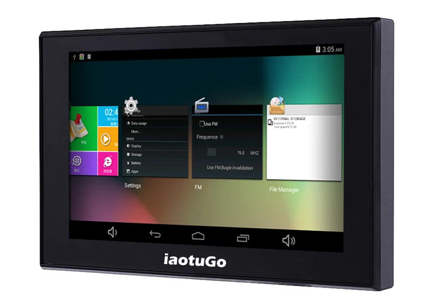IaotuGo 5 дюймов емкостный Android gps Автомобильный gps навигатор MTK8127 четырехъядерный 8G хранение 512RAM wifi Bluetooth AV-IN навигация