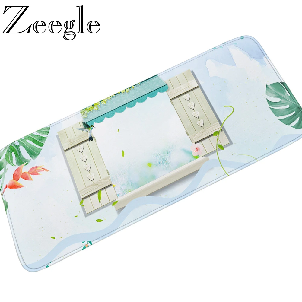 Zeegle кухонный коврик для гостиной напольный детской спальни прикроватные коврики