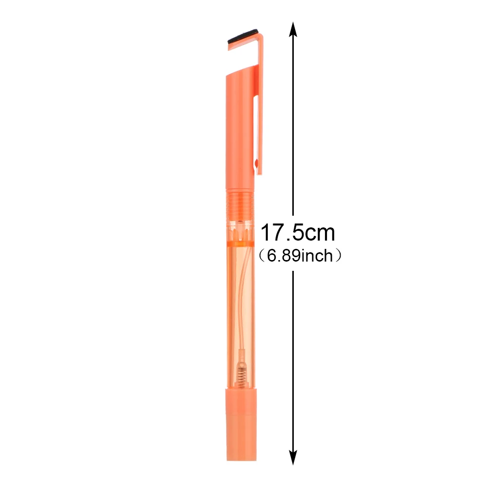 

Refillable Portable Spray Gel Pen Ballpoint Pencil Cleaning Pens Travel Perfume Bottle Phone Holder Stationery Writing Tools
