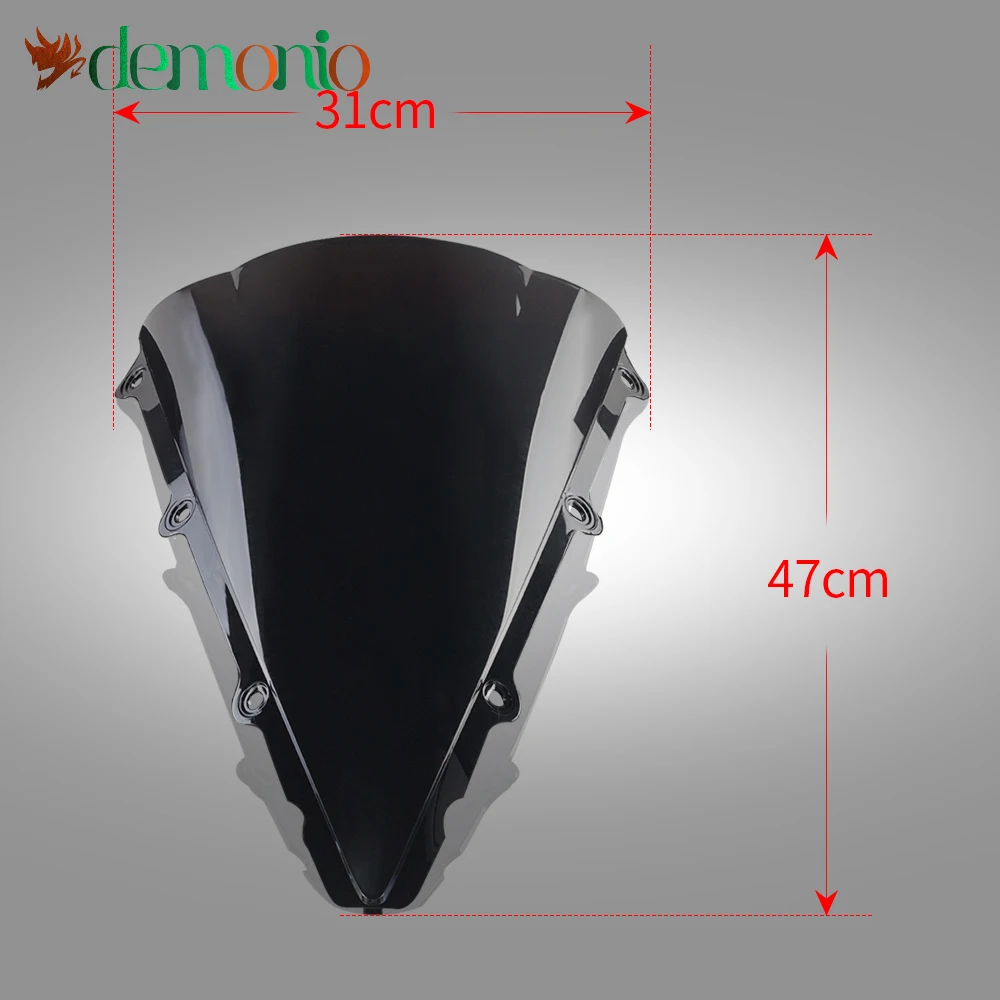 

For Yamaha YZF R1 2002 2003 yzfr1 Motorcycle Windshield Windscreen Double Bubble Wind Shield Protector Screen Deflectors YZF-R1