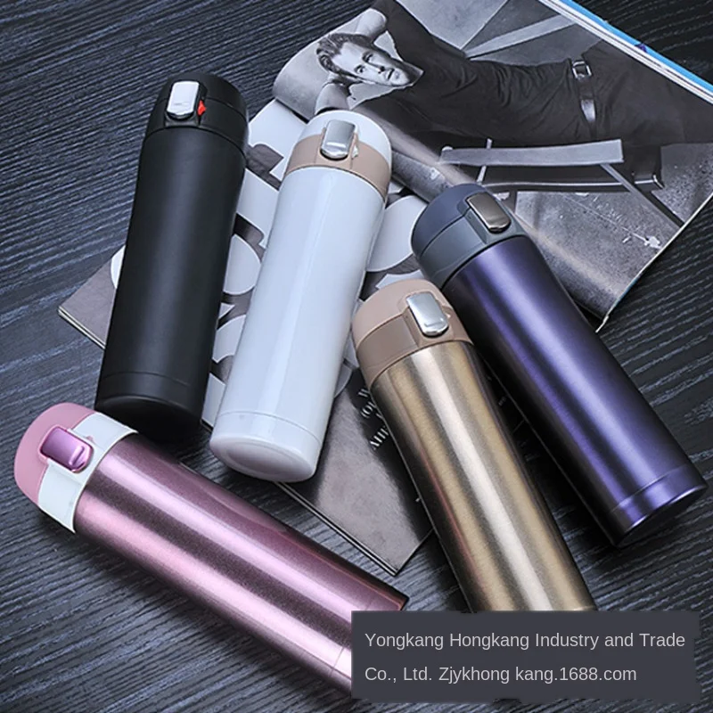 

The new best-selling in-vehicle stainless steel vacuum flask, portable with double-layer vacuum thermal insulation vacuum flask