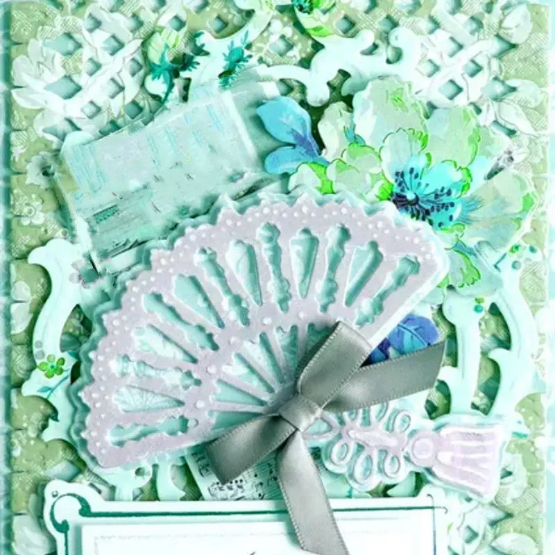 

Fan Background Metal Cutting Dies for DIY Scrapbooking Album Paper Cards Decorative Crafts Embossing Die Cuts