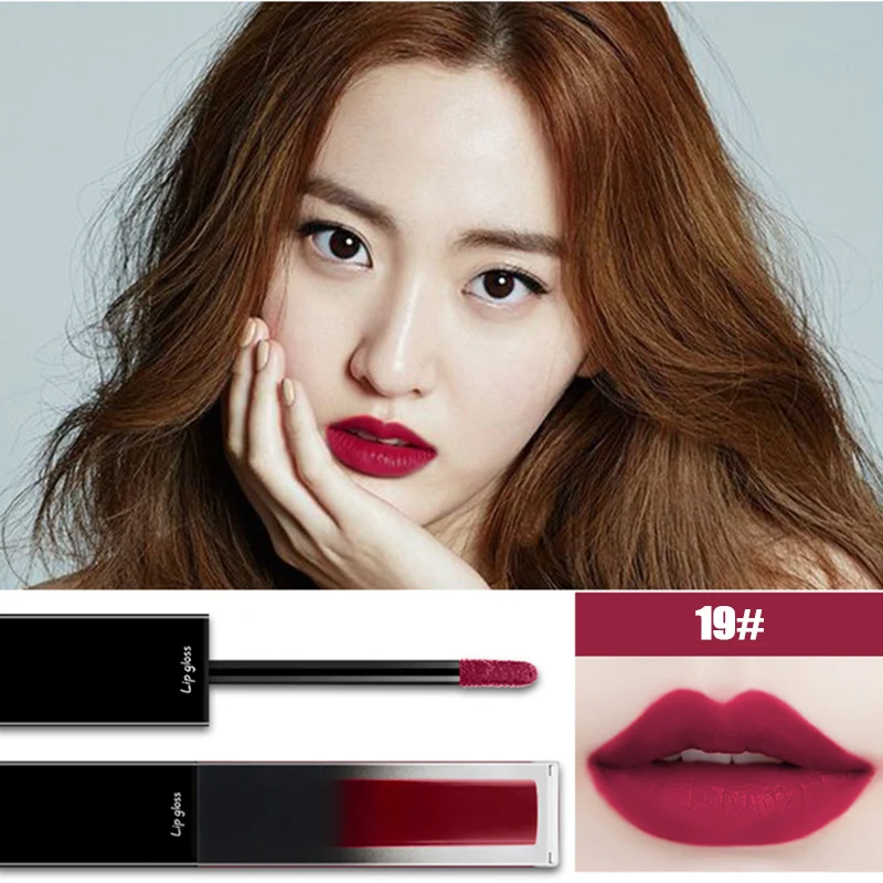 Женский макияж блеск для губ увлажняющая питательная жидкая помада инструмент