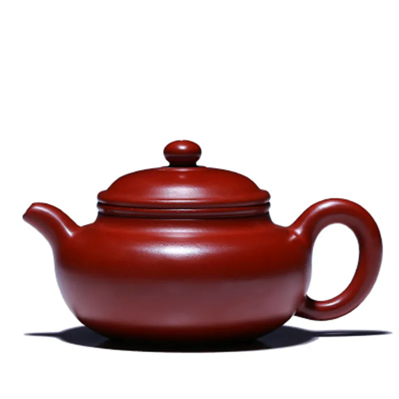 

190cc Yixing Purple Sand Pot Original Mine Dahongpao Zisha Teapot Famous Handmade Antique Teapot