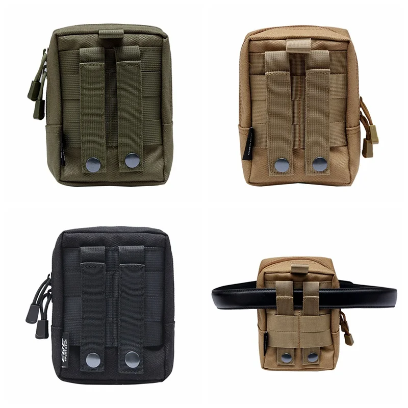 Tactical Molle System Medical Pouch 1000D Utility EDC Tool Accessory Waist Pack Phone Case Airsoft Hunting Pouch image 6