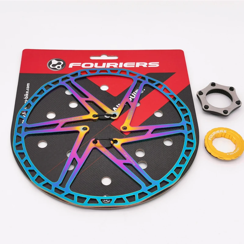 Ротор FOURIERS тормоз для дорожного велосипеда ротор из нержавеющей стали титановый