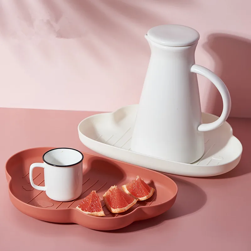 Креативная пластиковая тарелка с ананасом для конфет снеков фруктов тарелок