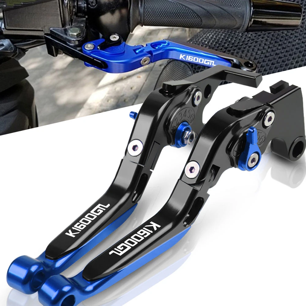 

FOR BMW K1600GTL K 1600GTL K1600 GTL 2017-2018 Motorcycle Clutch Brake Lever CNC Aluminum Extendable Adjustable Foldable Levers
