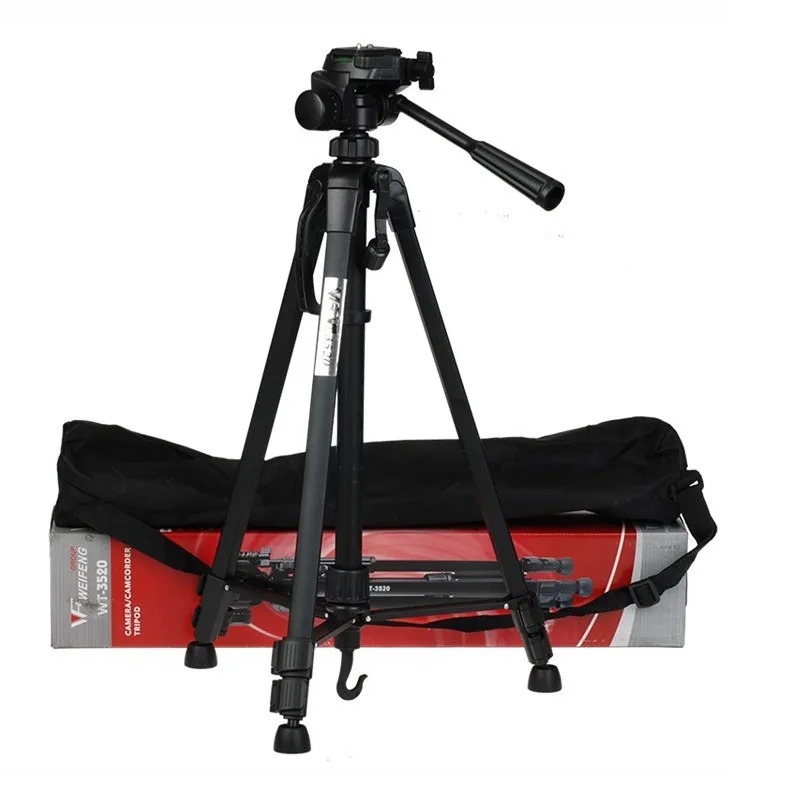 

Микро-камера Weifeng WT3520, модель 3520B, фотовспышка, яркий Треугольный Кронштейн для автопортрета