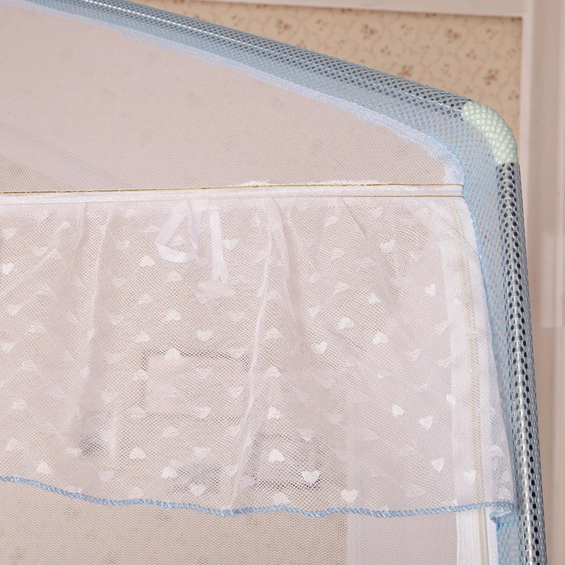 

Folding Mongolian Yurt Mosquito Net Auldts Mesh Canopy Bed Netting King Size Bed Tent Insert Mosquitera For Camp Travel Lace Net