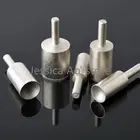 4 шт. 17-20 мм 600 зернистость бусины инструменты для полировки мелкий песок цилиндр алмазная шлифовальная головка пчелиный воск нефрит вогнутый радиус фрезы