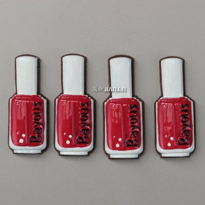 3D стерео лак для ногтей магнит на холодильник красный Бутылка креативная бумага