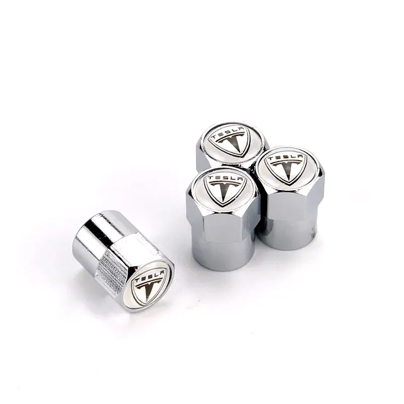 Новинка латунные колпачки для клапанов автомобильных колес 4 шт. Tesla Mercedes bmw audi v w