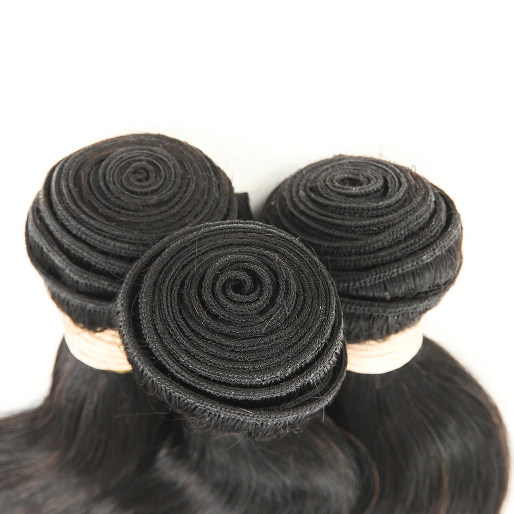 Бразильские волнистые волосы пряди с фронтальной реальной цветопередачей