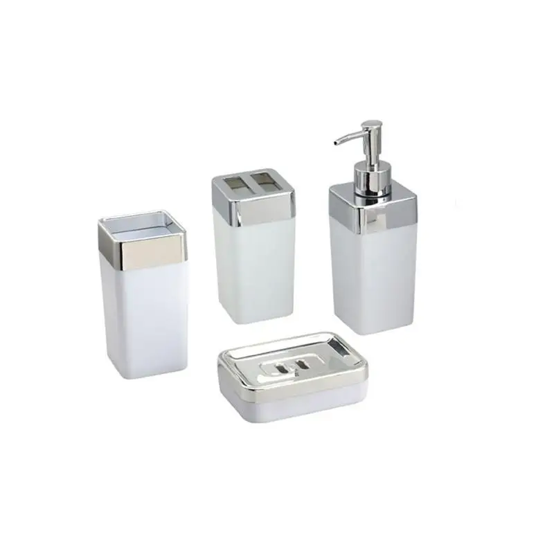 5 шт./компл. набор аксессуаров для ванной чашки держатель зубной щетки мыльница