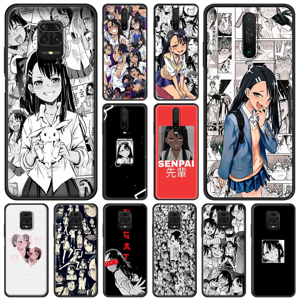

Nagatoro Bag For Redmi Note 7 8 8T 9 Case Soft TPU Silicon Cover Phone Cases For Redmi 8 8A 9 9A 9C Note 9S 10 Pro Shell Fundas