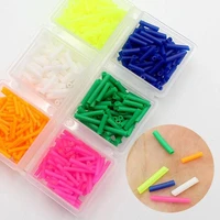 rubbers terminal tackle carp fishing gadgets colored silicone tube float rig sleeves soft accessories