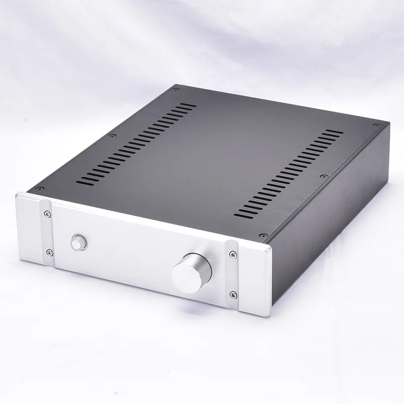 

260*70*311MM DIY Box 2607B All Aluminum Amplifier Chassis Case Preamplifier Chassis Amp Enclosure Housing with Louvers
