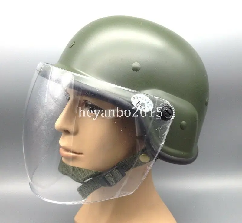 Тактический шлем для страйкбола США M88 PASGT KELVER SWAT с клировым козырьком армейский