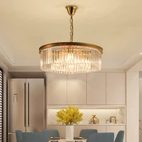 crystal chandelier lighting led ceiling pendant hanging lamps light chandeliers gold black living room bedroom dining restaurant