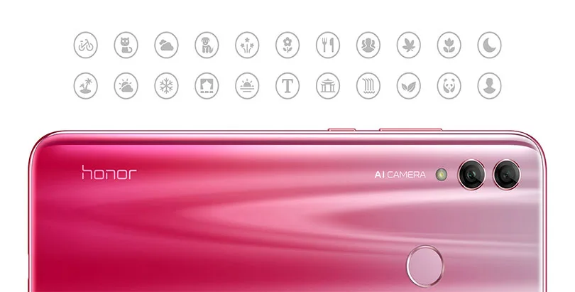 Honor 10 Lite honor 10 смартфон 6,21 дюймов 2340*1080 Восьмиядерный мобильный телефон 3 камеры отпечаток пальца