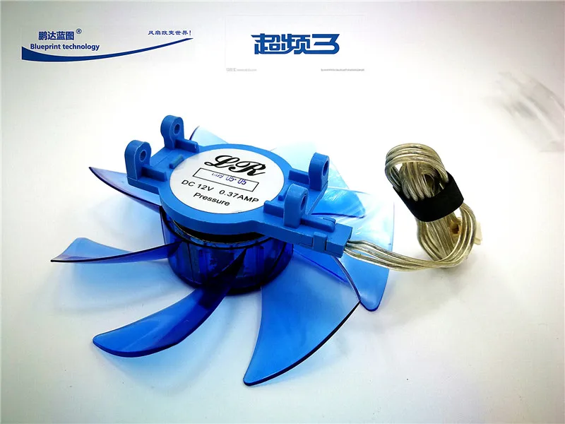 Сменный светящийся вентилятор Overclocking three lions Firebird 2 Bluebird 3 4 12 В 87*32 мм775/1155/amd |