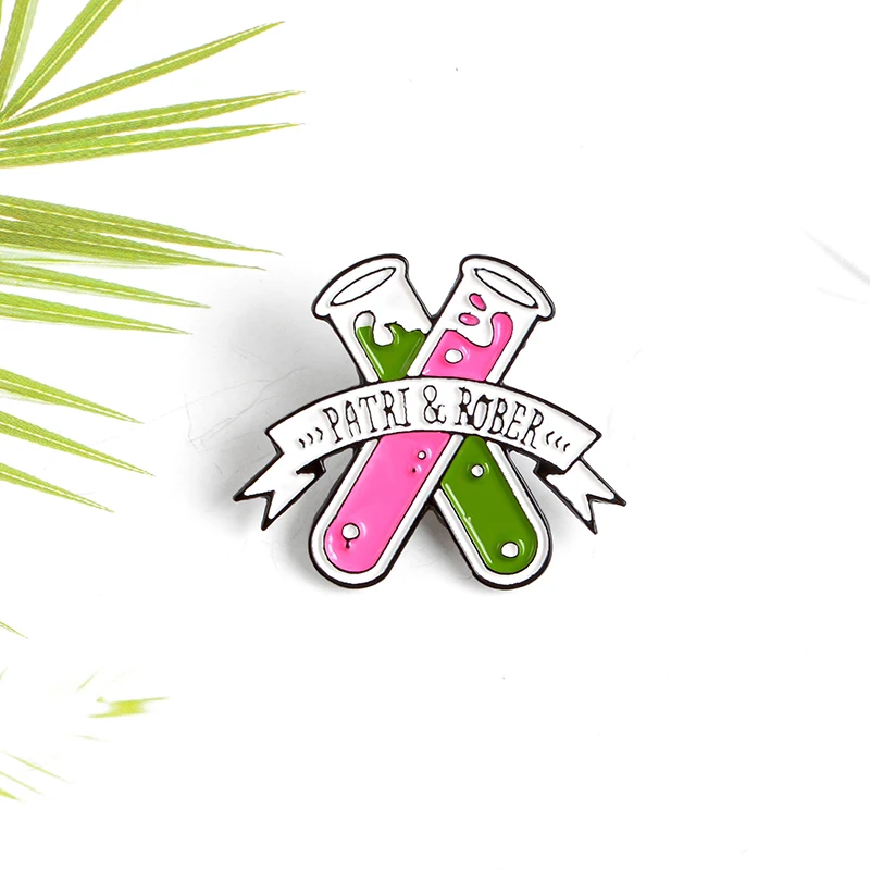 Двухцветная эмалированная булавка для химических испытаний научная лаборатория