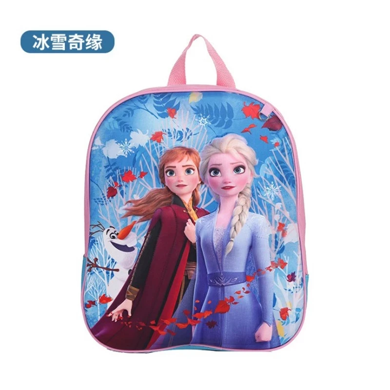 Детский школьный портфель Disney с героями мультфильмов, модный студенческий ранец для мальчиков и девочек с рисунком Минни, Микки, Человека-п...