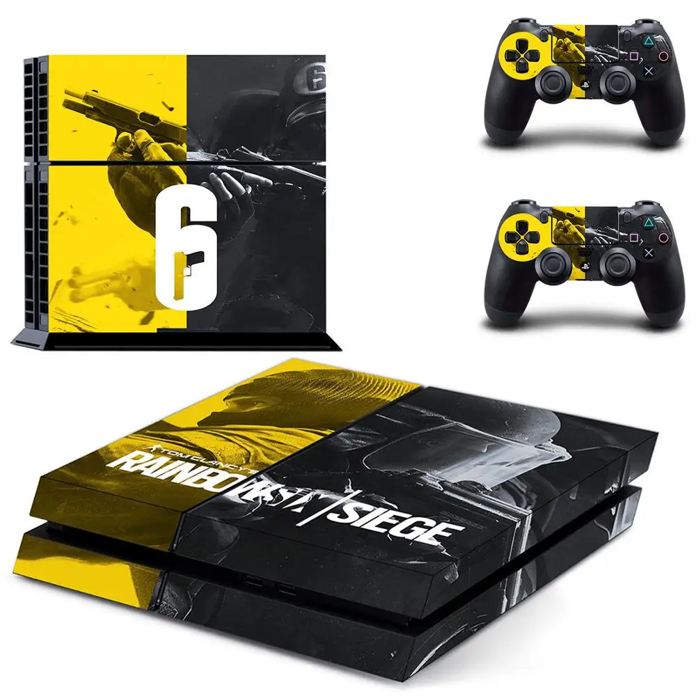 GYTM2411 Tom Clancy's Rainbow Six Siege PS4 наклейка s Play station 4 наклейки для кожи наклейки для playstation 4 PS4 консоли и контроллера Skins - Цвет: GYTM2411